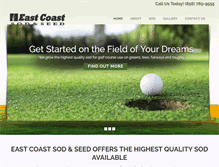 Tablet Screenshot of eastcoastsod.com